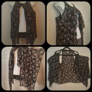 🍃🌸🍃Princess Vera Wang ~ Floral Blouse ~ Size M